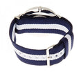 Daniel Wellington Classic Glasgow White Dial Two Tone NATO Strap Watch For Men - DW00100018