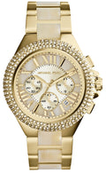 Michael Kors Camille Gold Dial Gold Steel Strap Watch for Women - MK5902