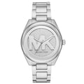 Michael Kors Janelle Quartz Silver Dial Silver Steel Strap Watch For Women - MK7311