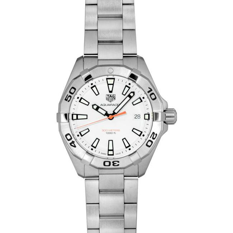 Tag Heuer Aquaracer White Dial Watch for Men - WBD1111.BA0928