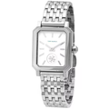 Tory Burch Robinson White Dial Silver Steel Strap Watch for Women - TBW1510