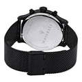 Maserati Epoca Chronograph Black Dial Black Mesh Strap Watch For Men - R8873618013