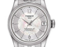 Tissot Ballade Powermatic 80 Automatic Mother of Pearl Dial Silver Steel Strap Watch For Women - T108.208.11.117.00