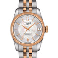 Tissot Ballade Powermatic 80 Cosc Mother of Pearl Dial Two Tone Steel Strap Watch For Women - T108.208.22.117.01