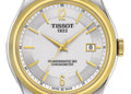 Tissot Ballade Powermatic 80 Chronometer Silver Dial Two Tone Steel Strap Watch For Men - T108.408.22.037.00