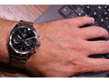 Tag Heuer Carrera Chronograph Black Dial Silver Steel Strap Watch for Men - CBN2010.BA0642