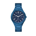 Guess Scope Multifunction Blue Dial Blue Steel Strap Watch for Men - GW0454G4