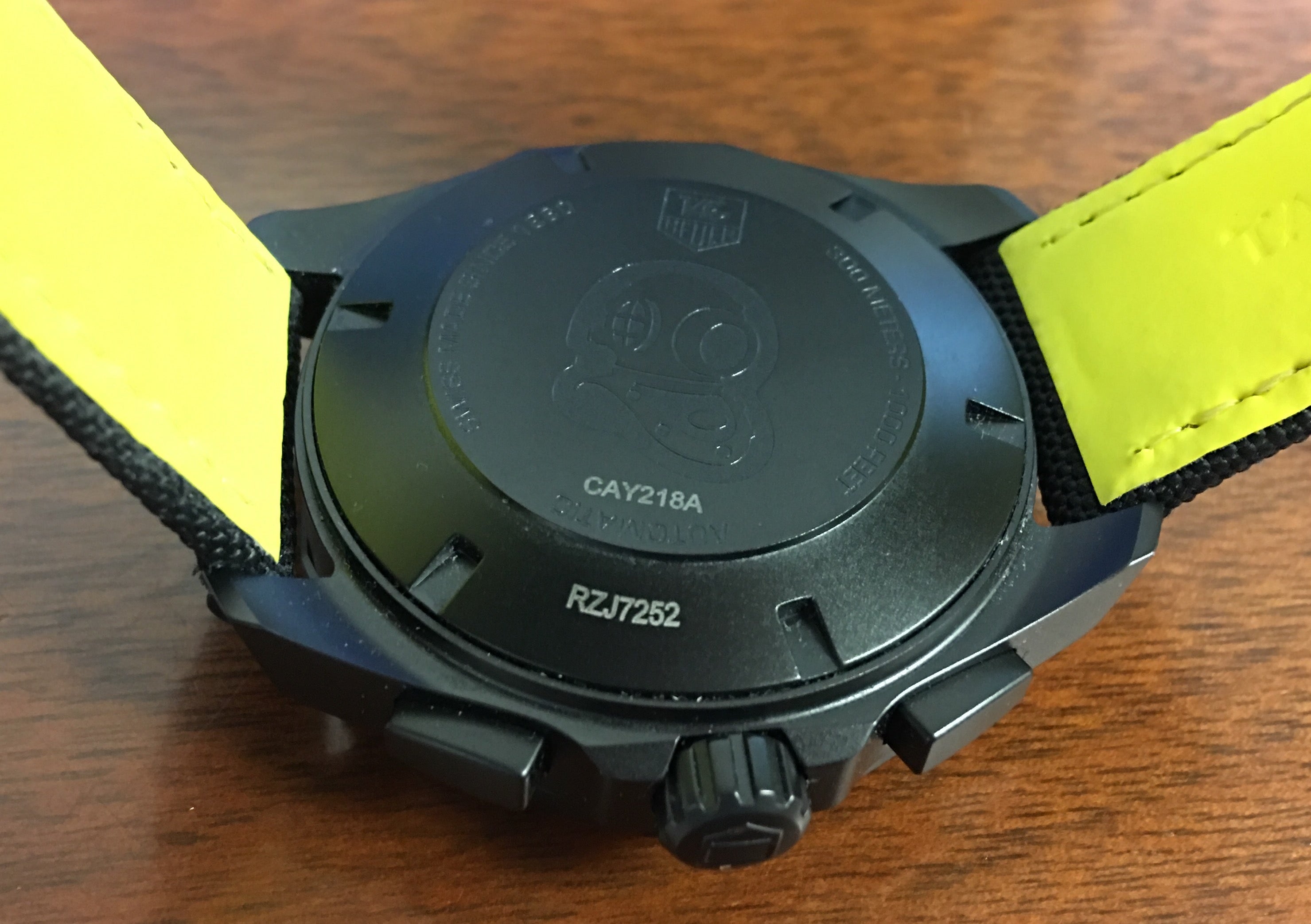 Tag Heuer Aquaracer PVD Black Dial Watch for Men - CAY218A.FC6361