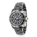 Chanel J12 Quartz Diamonds Black Dial Black Steel Strap Watch for Women - J12 H1625