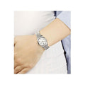 Michael Kors Lexington Quartz White Dial Silver Steel Strap Watch For Women - MK3228
