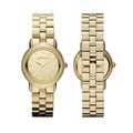 Marc Jacobs Marci Gold Dial Gold Steel Strap Watch for Women - MBM3174