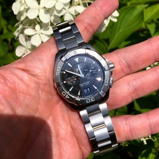 Tag Heuer Aquaracer Black Dial Watch for Men - WAY111Z.BA0928