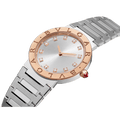 Bvlgari Bvlgari Bvlgari Lady Diamonds Silver Dial Silver Steel Strap Watch for Women - BVLGARI103577