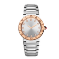 Bvlgari Bvlgari Bvlgari Lady Diamonds Silver Dial Silver Steel Strap Watch for Women - BVLGARI103577
