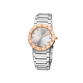 Bvlgari Bvlgari Bvlgari Lady Diamonds Silver Dial Silver Steel Strap Watch for Women - BVLGARI103577