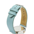 Coach Perry Mother of Pearl White Dial Blue Leather Strap Watch for Women - 14503271