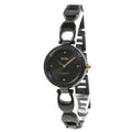 Coach Park Swarovski Crystals Black Dial Black Steel Strap Watch for Women - 14503564