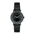 Coach Perry Black Ion Plated Dial Black Steel Strap Watch for Women - 14503641