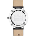 Coach Charles Black Dial Black Leather Strap Watch for Men - 14602157