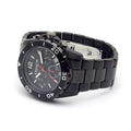 Coach Kent Chronograph Black Dial Black Steel Strap Watch for Men - 14602554
