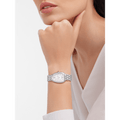 Bvlgari Serpenti Seduttori Quartz White Dial Silver Steel Strap Watch for Women - SERPENTI103141