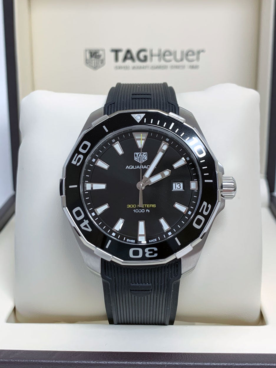 Tag Heuer Aquaracer Black Dial Watch for Men -  WAY101A.FT6141