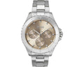 Hugo Boss Premiere Rose Gold Dial Silver Steel Strap Watch for Women - 1502444