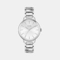 Hugo Boss Signature Silver Dial Silver Steel Strap Watch for Women - 1502539