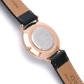 Daniel Wellington Classic Reading White Dial Black Leather Strap Watch For Women - DW00100041