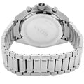 Hugo Boss Driver Black Dial Silver Steel Strap Watch for Men - 1512883