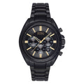 Hugo Boss Driver Black Dial Black Steel Strap Watch for Men - 1513277
