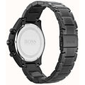 Hugo Boss Onyx Black Dial Black Steel Strap Watch for Men - 1513365