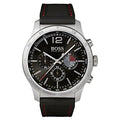 Hugo Boss Professional Black Dial Black Silicone Strap Watch for Men - 1513525