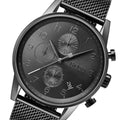 Hugo Boss Navigator Grey Dial Grey Mesh Bracelet Watch for Men - 1513674