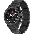 Hugo Boss Aero Black Dial Black Steel Strap Watch for Men - 1513771