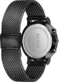 Hugo Boss Integrity Black Dial Black Mesh Bracelet Watch for Men - 1513813