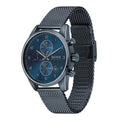 Hugo Boss Skymaster Chronograph Blue Dial Blue Mesh Bracelet Watch for Men - 1513836