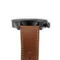 Hugo Boss Pilot Black Dial Brown Leather Strap Watch for Men - 1513851