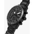 Hugo Boss Aero Black Dial Black Steel Strap Watch for Men - 1513771