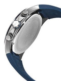 Hugo Boss Distinct Blue Dial Blue Rubber Strap Watch for Men - 1513856