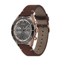 Hugo Boss Santiago Chronograph Grey Dial Brown Leather Strap Watch for Men - 1513861