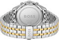 Hugo Boss Associate Blue Dial Two Tone Steel Strap Watch for Men - 1513976
