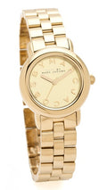 Marc Jacobs Marci Gold Dial Gold Steel Strap Watch for Women - MBM3098