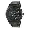 Hugo Boss Onyx Black Dial Black Steel Strap Watch for Men - 1513365