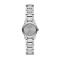 Burberry The City Diamonds Silver Dial Silver Steel Strap Watch for Women - BU9229