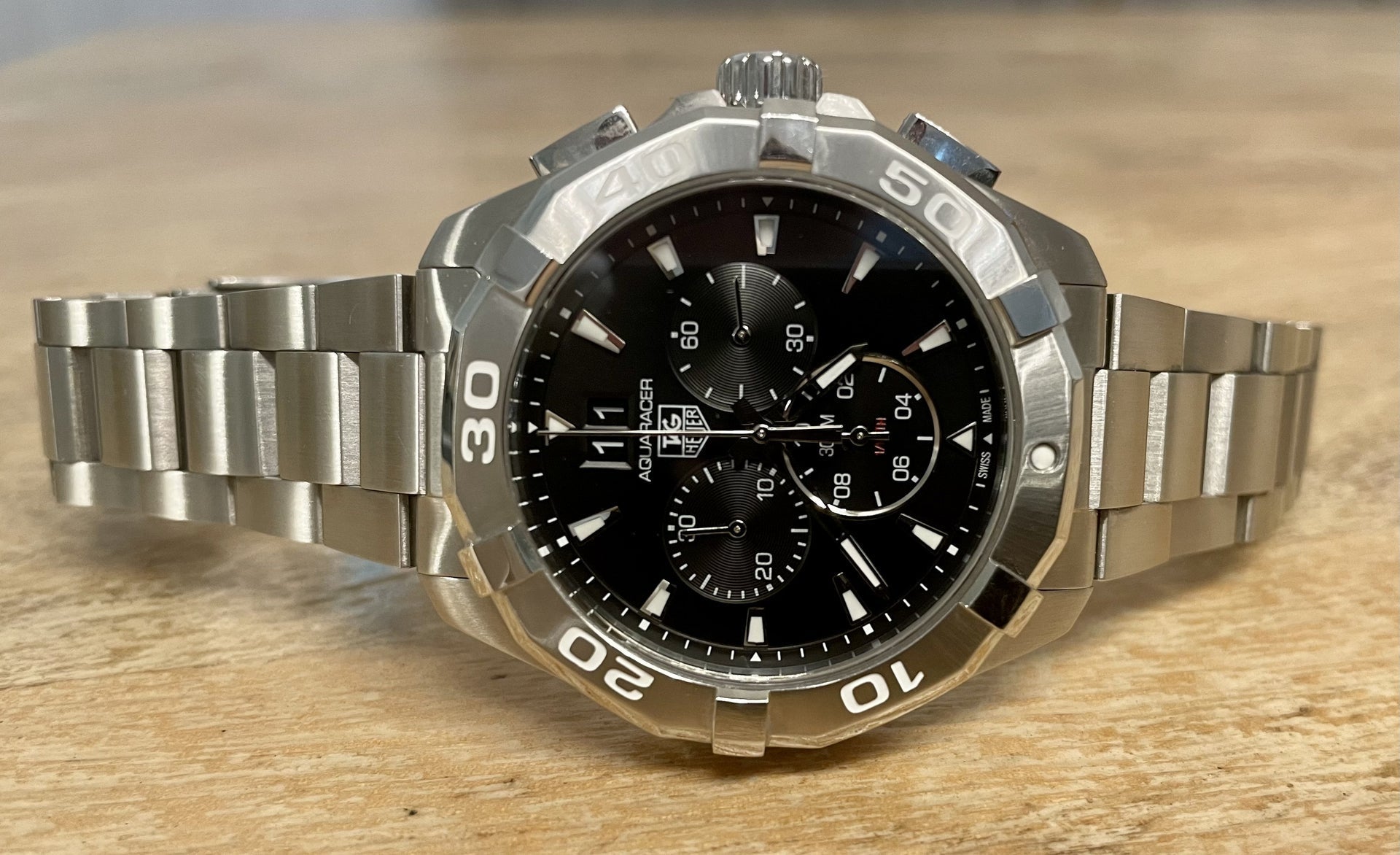 Tag Heuer Aquaracer Black Dial Watch for Men - CAY1110.BA0927