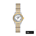 Tissot Carson Lady White Dial Two Tone Steel Strap Watch For Women - T085.210.22.013.00