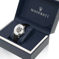 Maserati Epoca Automatic Skeleton Mechanical Silver Dial Watch For Men - R8821118003