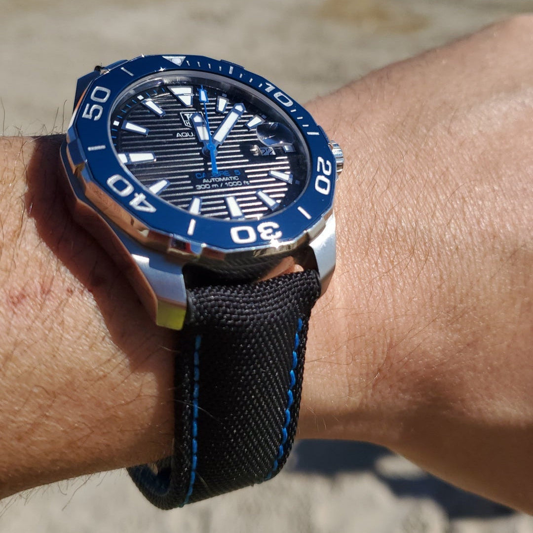 Tag Heuer Aquaracer Blue Dial Watch for Men - WAY211B.FC6363