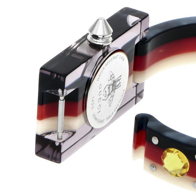 Gucci Web Pink Mother of Pearl Dial Watch For Women - YA143524